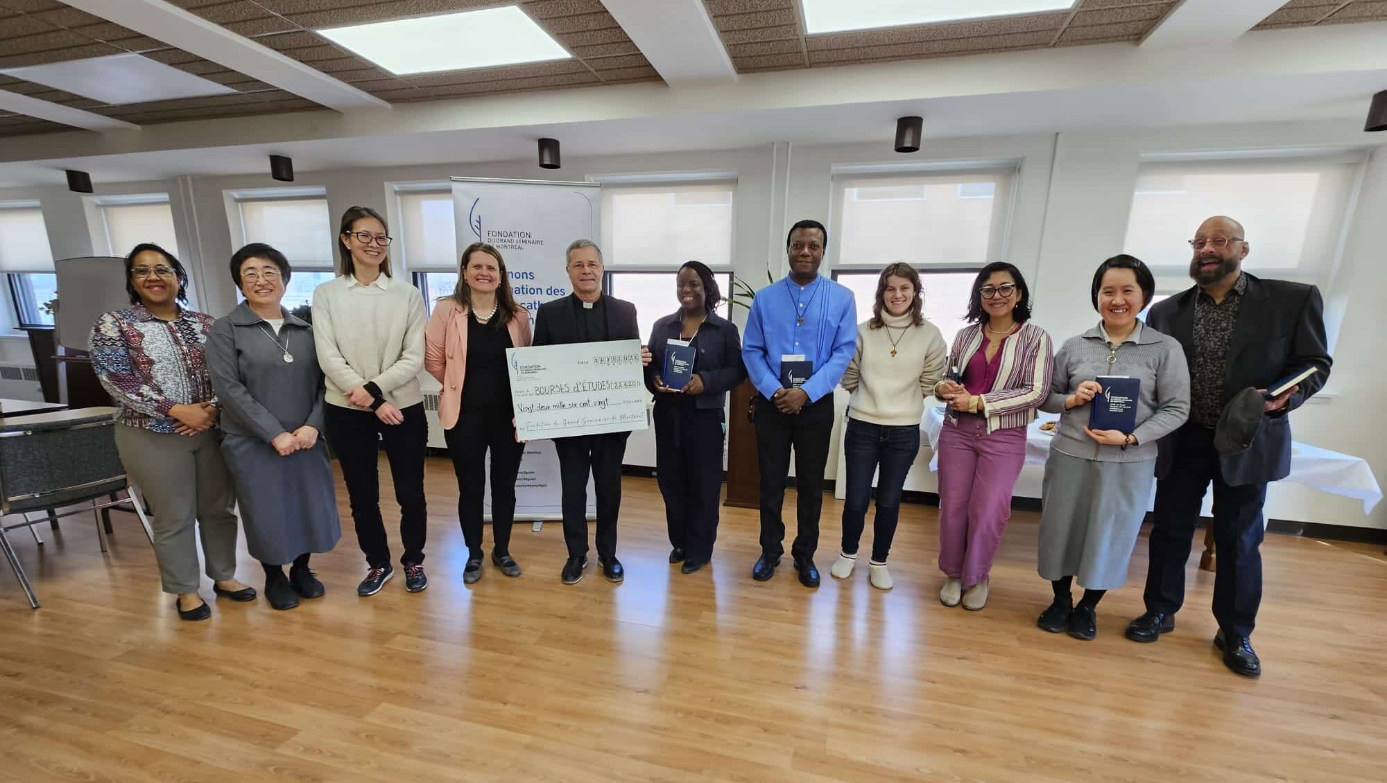 La Fondation du Grand Séminaire de Montréal a remis plus de 22 000$ de bourses à des étudiants du Grand Séminaire de Montréal pour la session d'hiver 2026.