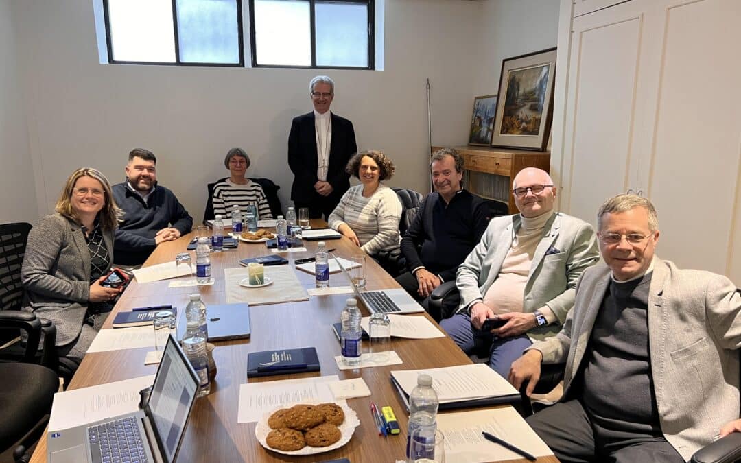 Mgr Christian Lépine était accueilli par le conseil d'administration de la Fondation du GRand Séminaire de Montréal, le 23 mars 2026.