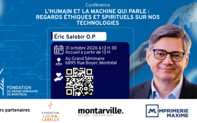 Conférence : « L’humain et la machine qui parle : regards éthiques et spirituels sur nos technologies »